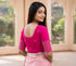 Rajnandini Women's Lycra Embroidered Readymade Blouse(BL6197PINK0426)