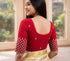 Rajnandini Women's Lycra Embroidered Readymade Blouse(BL6197RED0426)