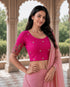 Rajnandini Women's Lycra Embroidered Readymade Blouse(BL6207PINK0426)