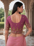 Rajnandini Women's Lycra Embroidered Readymade Blouse(BL6207ROSEPINK0426)
