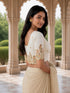 Rajnandini Women's Lycra Embroidered Readymade Blouse(BL6207WHITE0426)