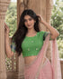 Rajnandini Women's Lycra Embroidered Readymade Blouse(BL6208PISTA0426)