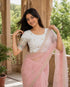 Rajnandini Women's Lycra Embroidered Readymade Blouse(BL6208WHITE0426)