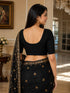 Rajnandini Women's Lycra Solid Readymade Blouse(BL6210BLACK0826)