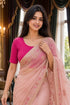 Rajnandini Women's Lycra Solid Readymade Blouse(BL6210PINK0826)
