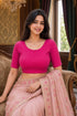 Rajnandini Women's Lycra Solid Readymade Blouse(BL6210PINK0826)