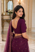 Rajnandini Women's Lycra Solid Readymade Blouse(BL6210WINE0826)