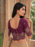 Rajnandini Women's Lycra Embroidered Readymade Blouse(BL6213ROSEPINK0426)