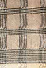 Load image into Gallery viewer, Black And Beige Cotton Silk  Printed Traditional  Saree With Blouse Piece
