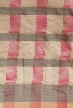 Load image into Gallery viewer, Pink And Beige Cotton Silk  Printed Traditional  Saree With Blouse Piece
