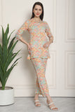 Rayon Floral Printed Co-ords Set