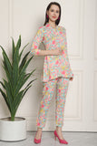Rayon Floral Printed Co-ords Set
