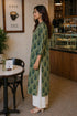 Green Pure Cotton Floral Printed Kurti