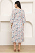 Springtime Serenade Jaipuri Printed Western Dress