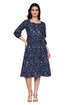 Serene Floral Charm Cotton Jaipuri Printed Dress