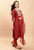 Pure Chanderi Silk With Inner  Embroidered Kurta Set With Dupatta