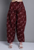 Grey Polyester Cotton Printed Salwar Suit with Dupatta