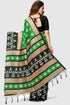 Green Mysore art silk saree  Printed Traditional  Saree With Blouse Piece