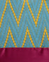 Sku Blue And Wine Kota Silk Jamdani Printed Traditional  Saree With Blouse Piece