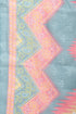 Peach Cotton Blend Printed Ready to Wear Patiala Salwar Suit