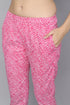 Pink And White  Pure Cambric Cotton  Embroidered Kurta Set With Dupatta