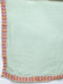 Pista Green Pure Cotton Embroidered Plus Size Kurta & Pant With Dupatta