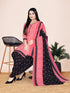 Pink Cotton Blend Printed Unstitched Salwar Suit Material