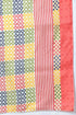Peach Polyester Cotton Printed Salwar Suit with Dupatta