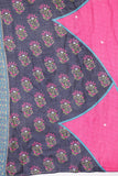 Rajnandini Pink Cotton Blend Printed Ready to Wear Patiala Salwar Suit