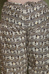 Brown Cotton Blend Printed Plus Size Ready to Wear Patiala Salwar Suit