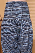 Navy Blue & White Cotton Blend Printed Ready to Wear Patiala Salwar Suit