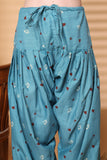 Rajnandini Light Orange Cotton Blend Printed Ready to Wear Patiala Salwar Suit