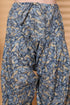 Navy Blue Cotton Blend Printed Ready to Wear Patiala Salwar Suit