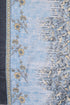 Navy Blue Cotton Blend Printed Ready to Wear Patiala Salwar Suit