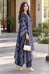 Blue Cotton Blend Printed Ready to Wear Patiala Salwar kurta sets women RW5284BU0926