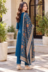 Blue Cotton Blend Solid kurta sets women