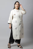 Cotton Jaipuri Printed Plus Size Kurti