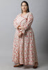 Pure Cambric Cotton Jaipuri Floral Printed Plus Size Kurti