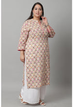 Load image into Gallery viewer, Pure Cambric Cotton Jaipuri Printed Kurti