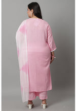 Load image into Gallery viewer, Pure Cambric Cotton Embroidered Kurta Set With Dupatta
