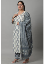 Load image into Gallery viewer, Pure Cambric Cotton Printed Kurta Set With Dupatta
