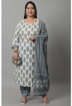Load image into Gallery viewer, Pure Cambric Cotton Printed Kurta Set With Dupatta
