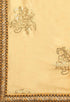 Golden Beige Pure Muslin Embroidered Salwar Suit Material