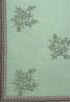 Olive Pure Muslin Embroidered Salwar Suit Material