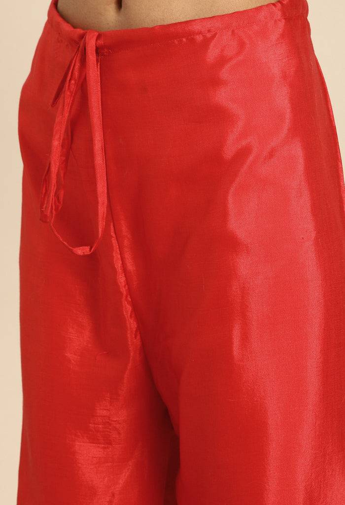 Beige Silk Blend Jaccquard Woven Salwar Suit Material