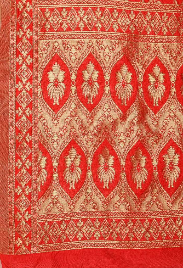 Beige Silk Blend Jaccquard Woven Salwar Suit Material