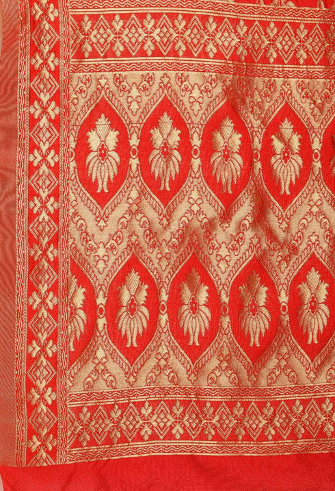 Beige Silk Blend Jaccquard Woven Salwar Suit Material