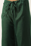 Green Heavy Silk Banarasi Weaving Work Unstitched Salwar Suit Material