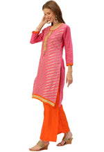Load image into Gallery viewer, Pink Heavy Silk Banarasi Weaving Work Unstitched Salwar Suit Material