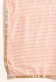 Light Pink chanderi silk Embroidered Unstitched Salwar Suit Material